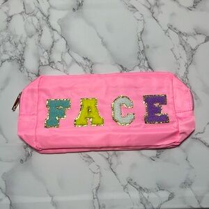 “Face” Decorated Storage Bag